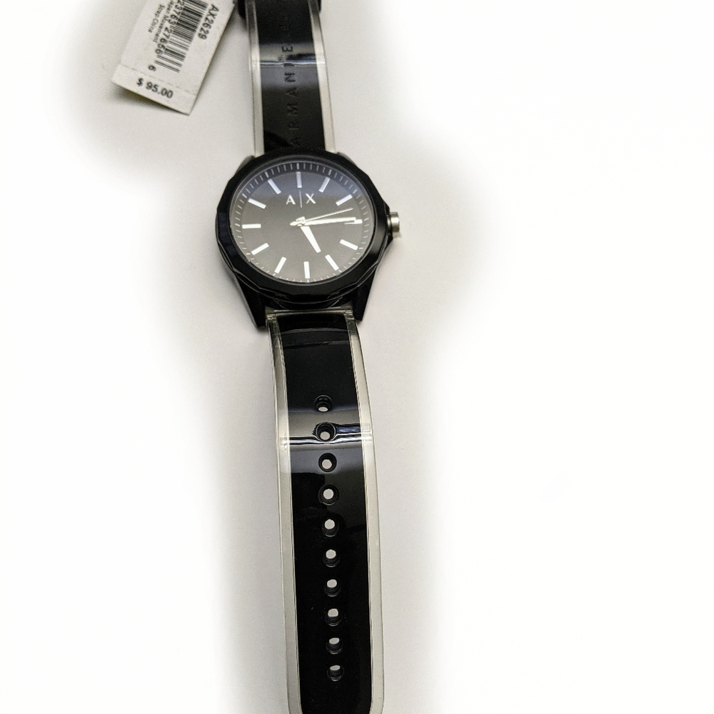 ARMANI EXCHANGE POLYURETHANE WATCH - Picture 8 of 9